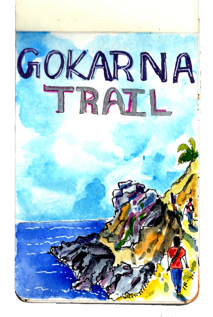 Gokarna beach trek with plan the unplanned